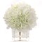 Lifelike Silk Hydrangea Flower Arrangement Set with Vase - Elegant and Realistic Home Decor